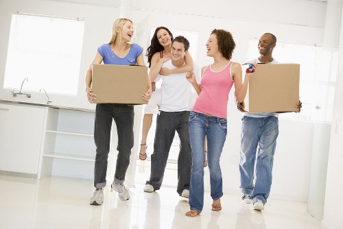 Local man and van moving household items in Wimbledon