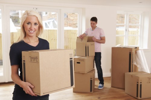 Local office removal service planning access and parking in Wimbledon