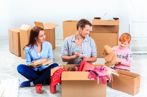 Furniture collection service for a Wimbledon home with bulky items removed safely