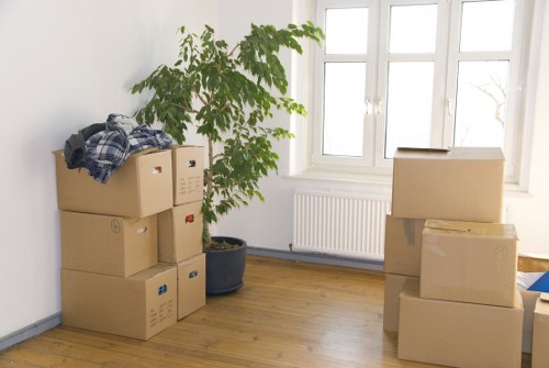 Local movers handling domestic removal items in Wimbledon with care